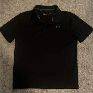 Under Armour Black Performance Polo Shirt